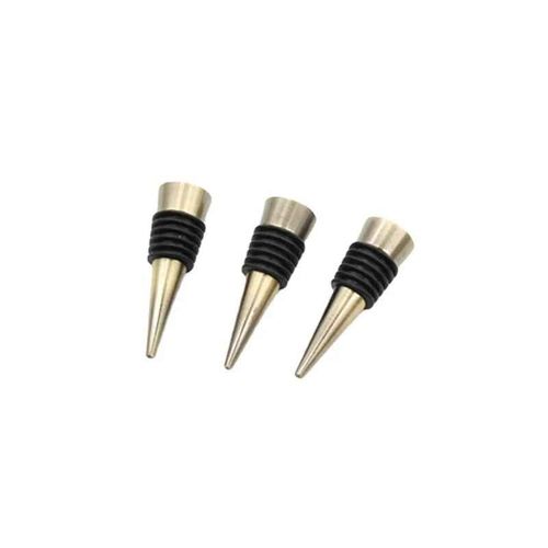 Bouchons De Bouteille De Vin Assemblés S Faits À La Main,Base De Bouchon En Alliage,Accessoires De Vin Bricolage,Outils De Bar Multicolores Disponibles,Vente En - Type 1 Pc Green Bronze