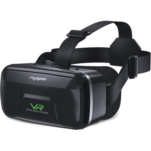 Lunettes Vr, Lunettes De Réalité Virtuelle 3d Adaptées Aux Films Et Jeux 3d, Lunettes 3d Hd Vr Compatibles Avec Les Smartphones Android Iphone De 4,7 À 6,6 Pouces, Cadeau De Noël, Cadeau