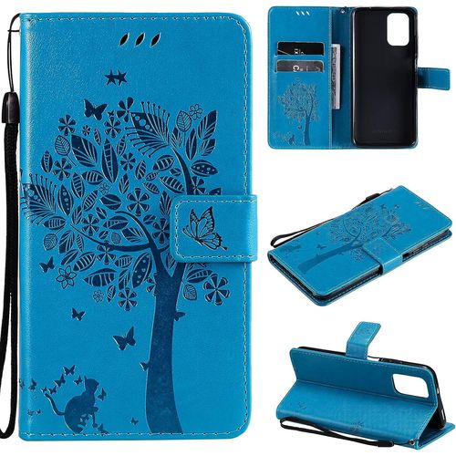 Coque Pour Xiaomi Redmi Note 10 (6,43 Pouces), Etui Pochette Pu Cuir Portefeuille Housse Clapet Folio Livre Pliable Couvercle Rabattable Pour Xiaomi Redmi Note 10 4g/Redmi Note 10s