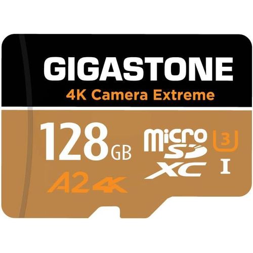 [5 Ans Récupération De Données Gratuite] Carte Mémoire 128 Go 4k Caméra Extreme, Professionnel Pour Gopro Drone Dji Switch, Vitesse 100 Mo/S. A2 U3 V30 Carte Micro Sdxc Avec Adaptateur Sd.-Twinsim