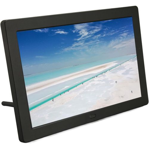 Cadre Photo Numérique, Télécommande, Écran Hd Ips 8 Pouces, Cadre Photo Numérique Intelligent, Emplacements Pour Carte Mémoire Pour Photos (Prise Ue)
