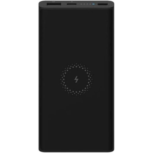 Batterie Externe Mi Wireless Power Bank Essential Noir ¿ 10000 Mah ¿ Qi 10 W ¿ 18 W Avec Câble ¿ Entrée Micro Usb ¿ Sortie Usb