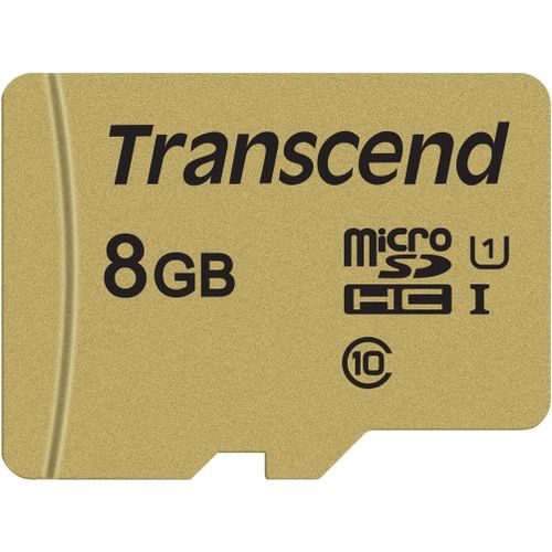 - 8Go - Sdxc/Sdhc 500S Carte Microsd 8 Go Avec Adaptateur Sd - Ts8Gusd500S
