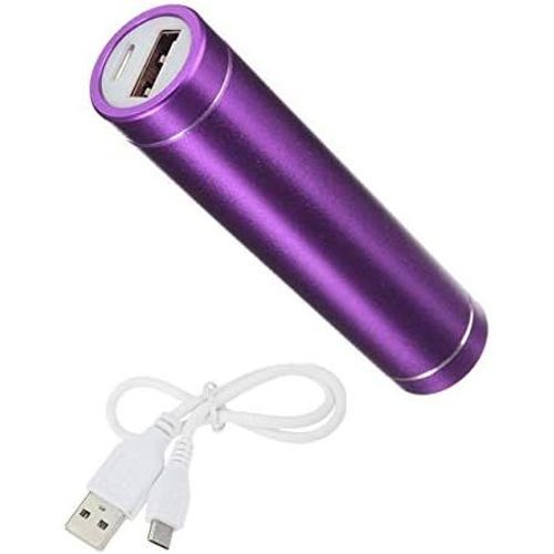 Batterie Chargeur Externe Pour Huawei P Smart 2019 Universel Power Bank 2600mah Avec Cable Usb/Mirco Usb Secours Telephon (Violet)