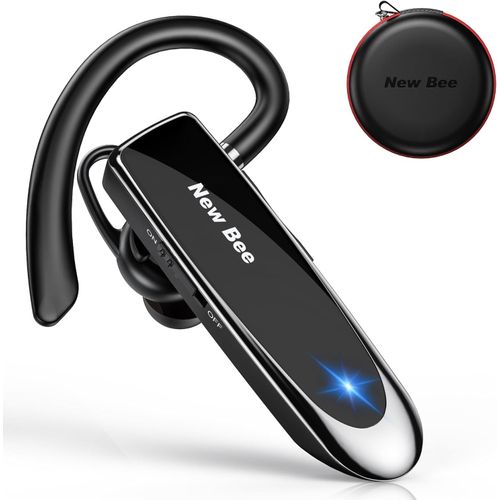 Oreillette Bluetooth V5.0 Main Libre Oreillette Bluetooth Avec Technologie De Capture De Voix Claire Kit Oreillette Bluetooth Invisible Pour Iphone Samsung Huawei Sony, Etc (Noir)
