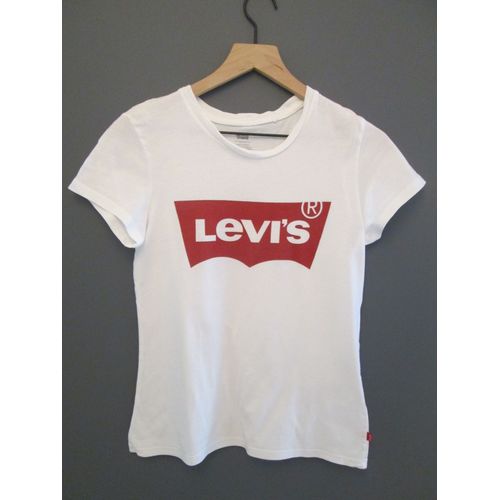 T-Shirt Blanc Levi's Taille Xs