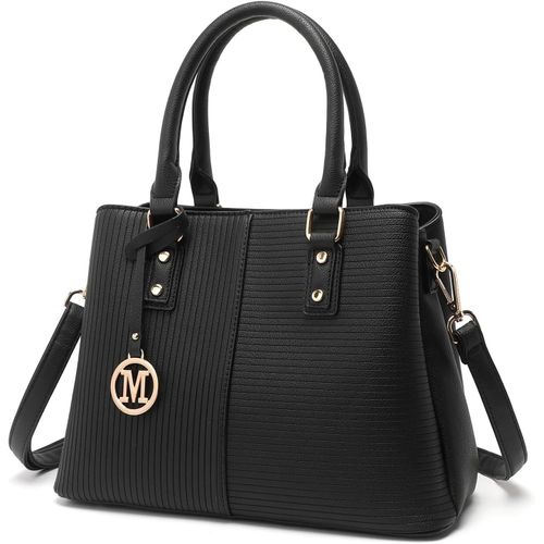 Sac À Main Femme Simili Cuir Pu À La Mode, Porté Épaule Bandoulière Ajustable, Shopper Dames Sac Bandoulière Femme, Tote Ville Travail Elégant Classique Chic Dame[X187]