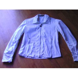 Veste Diplodocus Blanche Zippée Taille S Tbe