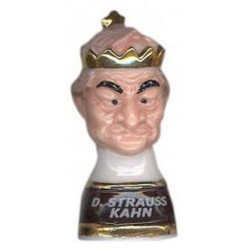 Fève D. Strauss Kahn - Série L'échiquier Politique (Date Inconnue)