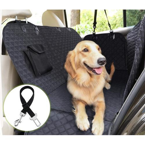 Housse protection siège arrière voiture pour chien