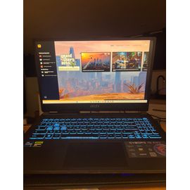 MSI Cyborg 15 A12V - 15.6" Intel Core i5-12450H - 4.4 Ghz - Ram 16 Go - SSD 1 To