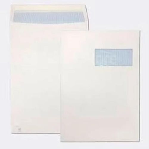 Sacs Auto-Adhésifs - Sam - Din C4 - 250 Unités - 100 G - Blanc - Papier Offset