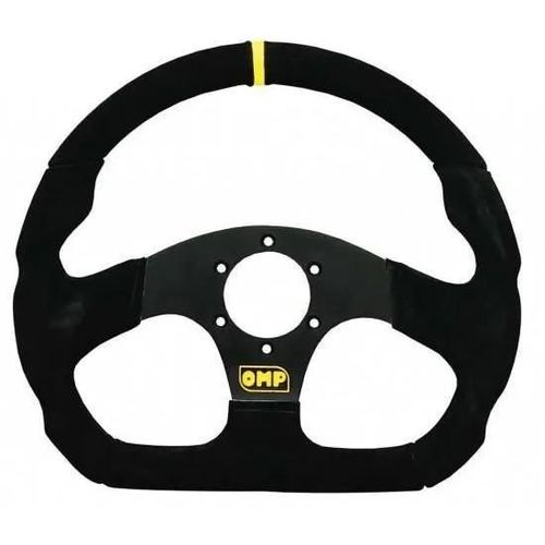 Volant Superquadro Noir 320mm - Omp - Moyeu Adaptable - Couleur: Noir