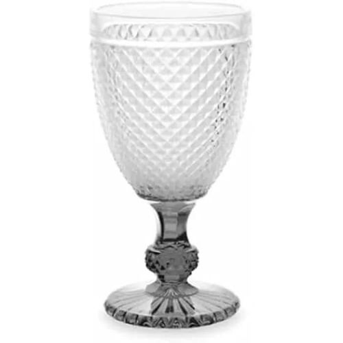 Verres - Vivalto - Lot De 6 - Transparents - Verre Anthracite - 256 Ml