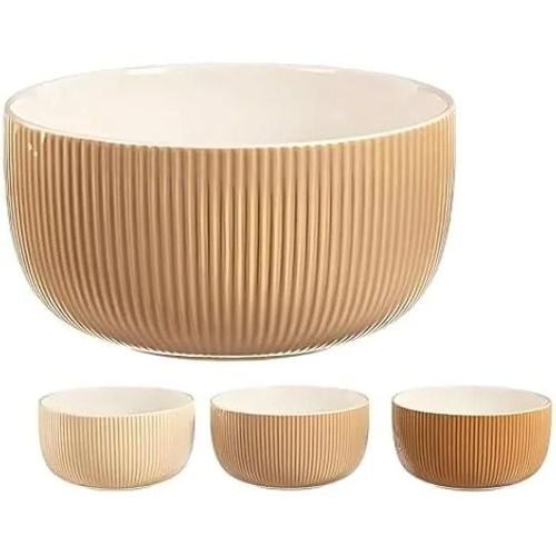 Bol En Terre Cuite - Kozina - S7921513 - 550 Ml - Multicolore - Dimensions 16,45 X 18,57 X 13,37 Cm