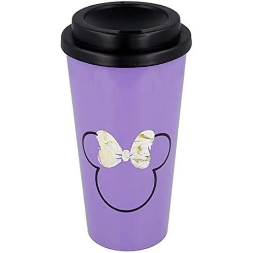 Gobelet À Café - Stor - Minnie Mouse - 520ml - Double Paroi - Sans Bpa
