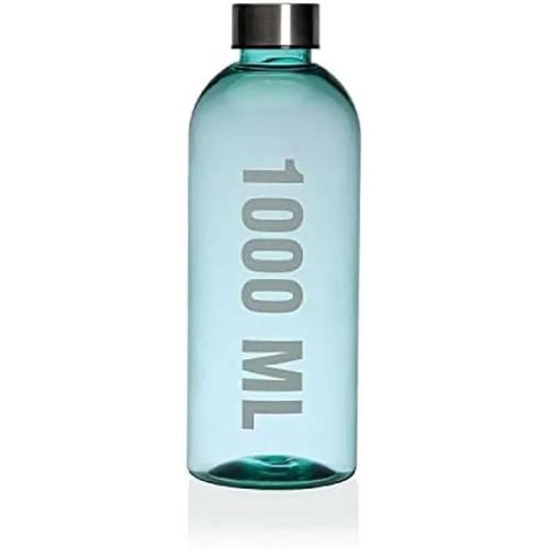 Bouteille D'eau - Versa - Versa - 1 L - Acier - Polystyrène - Bleu