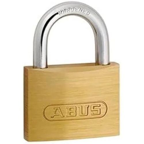 Cadenas - ABUS - 50 mm - Laiton robuste - Verrouillage à clé - Pose en applique