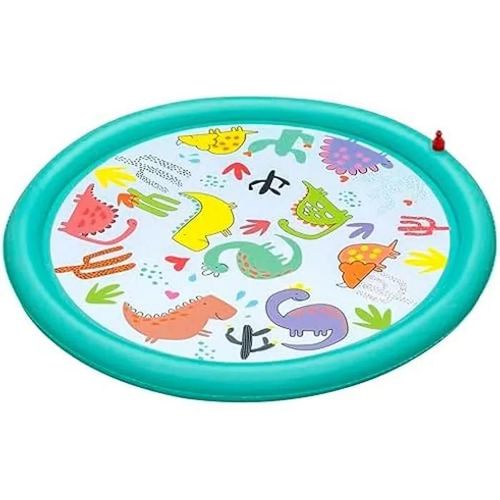 Tapis à Eau pour Enfants - BESTWAY - Desert Dino - 122 cm x 122 cm - Multicolore - 2 ans et plus
