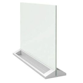 Tableau En Verre - Nobo - Bureau - Couleur Blanche - Design Moderne - Surface Lisse