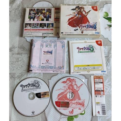 Sakura Taisen Wars 4 Dreamcast Import Japonais