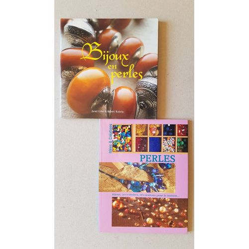 Bijoux En Perles - Perles - Lot De 2 Livres