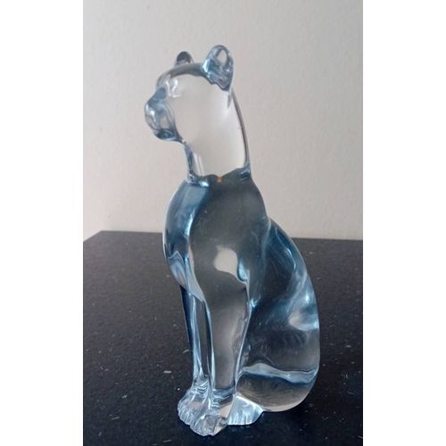 Chat Cristal De Baccarat