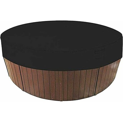 Couverture de Piscine Ronde Piscine Bâche Solaire pour Piscine,Housse de Protection Spas Imerméable Résistant Aux UV,pour Extérieur Spa Baignoire,19030cm