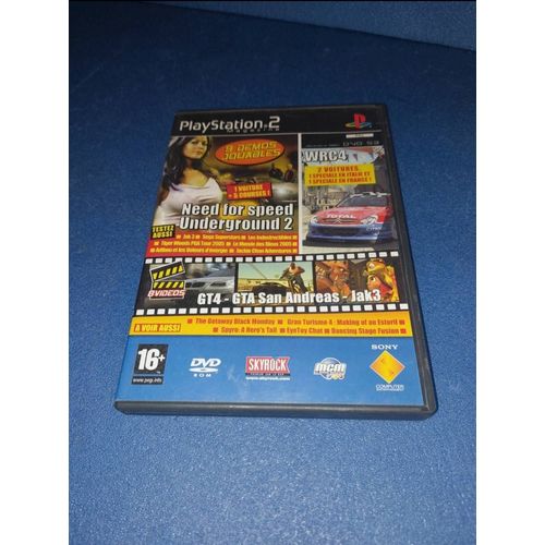 Playstation 2 Magazine Ps2 Cd Demo Dvd 53 Need For Speed Underground 2 Wrc 4