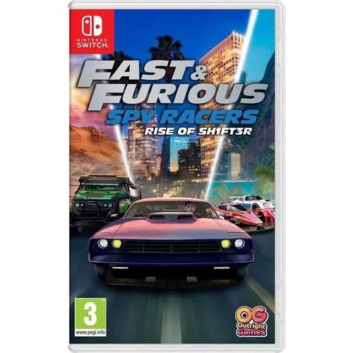 Fast & Furious Spy Racer L'ascension De Sh1ft3r Switch + Flash Led