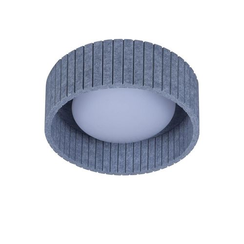 Plafonnier Led 9w Rond Feutre Ø300 Mm Cct Sélectionnable Gris
