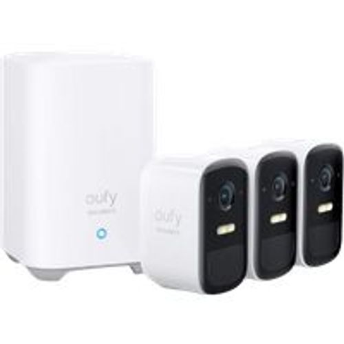 Kit de 3 caméras eufyCam S210 (eufyCam 2C) White / 3-CAM KIT