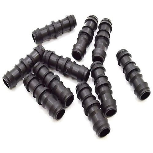 Pack de 10 Raccords d'Arrosage Goutte à 20 mm | Connecteur Droit pour Tuyau et Tuyau d'Arrosage | Union Sûre et Résistante