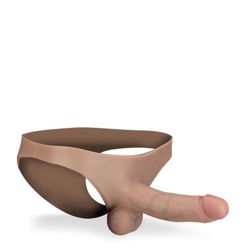 Gode Ceinture Creux Seconde Peau Pénis Xxl Réaliste Jude