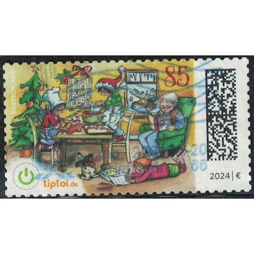 Allemagne 2024 Oblitéré Used Pâtisserie De Noël Tiptoi Ravensburger Su
