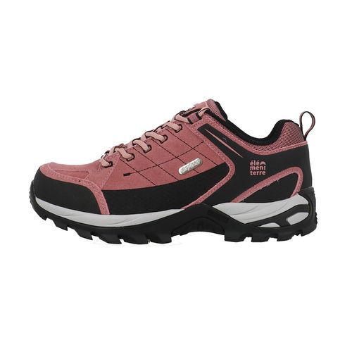 Chaussures Marche Randonnées Elementerre De Marche Tige Basse Rose