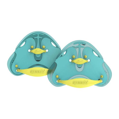 Plaquettes Natation Speedo Finger Paddle Bleu Ciel Unique