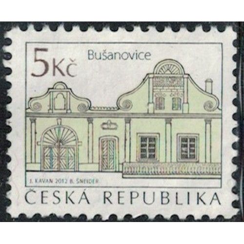 République Tchèque 2012 Used Architecture Busanovice Y&t Cz664 Rp323