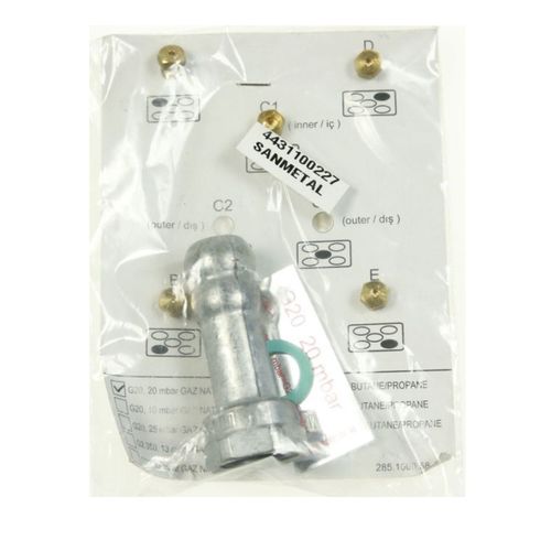 Kit injecteur gaz naturel - Plaque de cuisson (4431100227 BEKO)