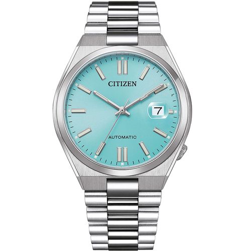 Citizen Montre Argent Analogique Hommes Tsuyosa Nj0151-88m