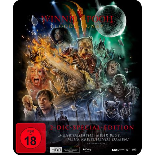 Winnie The Pooh: Blood And Honey Ii (Steelbook) (4k Ultra Hd) (+ Blu-Ray)