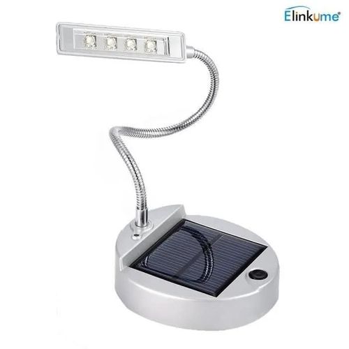 Lampe De Bureau Solaire Lampes De Table 4leds Pliable Lampe De Lecture Led Portable Lampe De Chevet