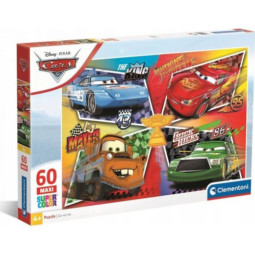 Puzzle Enfant 60 Pièces Maxi - Cars