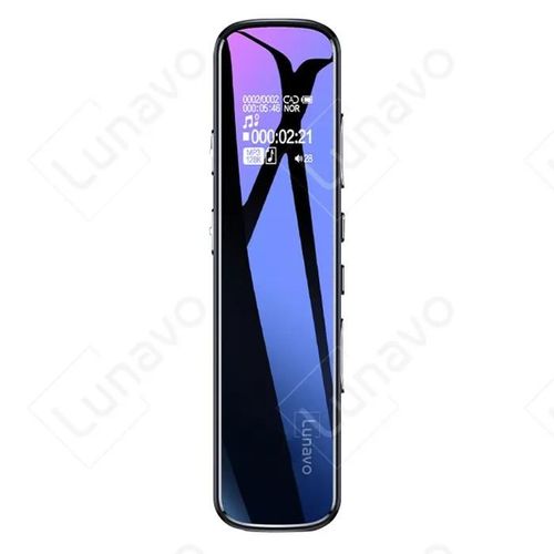 Enregistreur vocal numérique 64Go 3072kbps USB 2,0 6D HD enregistreur audio avec 3 micros réduction du bruit dictaphone numérique