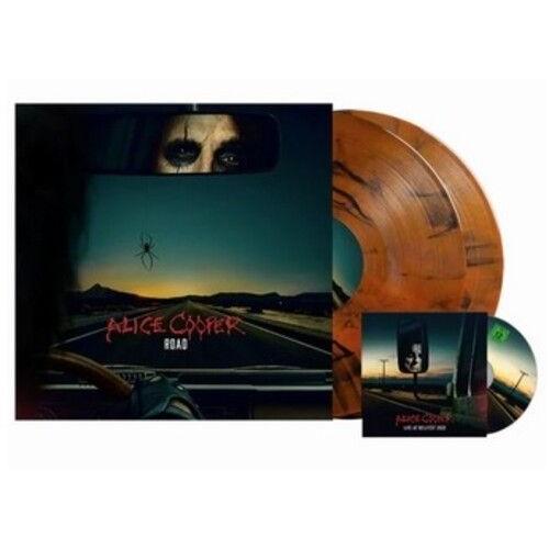 Alice Cooper - Road (Orange Marbled 2lp + Dvd) [Vinyl Lp] Colored Vinyl, Orange, With Dvd