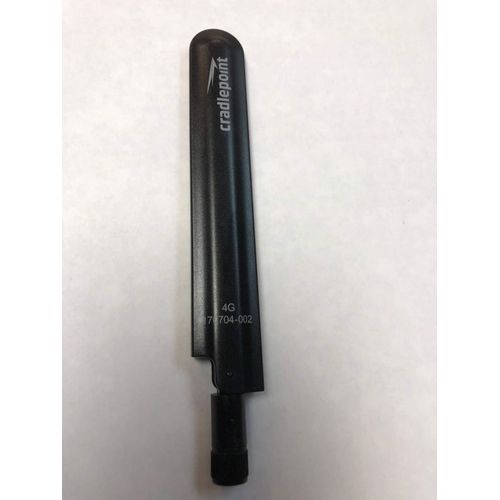 Cradlepoint - Antenne - cellulaire - 2 dBi (pour 698 - 960 MHz), 3 dBi (pour 1,7 - 2,7 GHz) - mini noir - pour Cradlepoint IBR900, IBR950; COR IBR600, IBR650, IBR900, IBR950