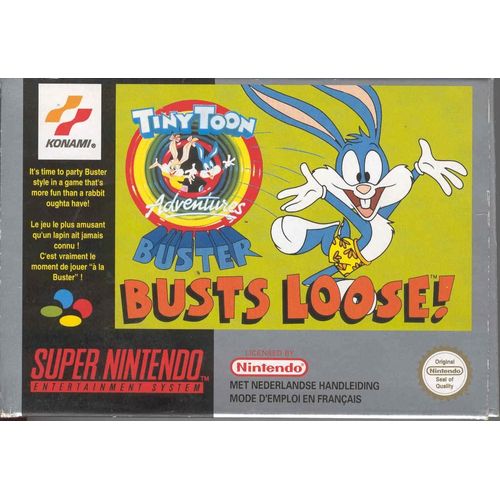 Tiny Toon Buster Busts Loose Super Nintendo