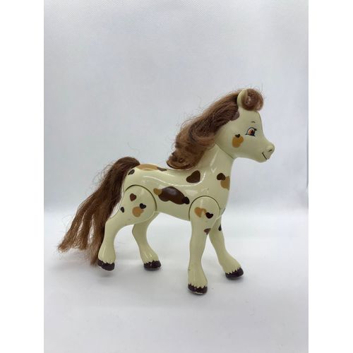 Poney Vintage 2003 Charlotte Aux Fraises Cookie Dough 81105 À Coiffer Articulé Marron Beige C?Urs