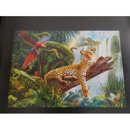 Puzzle 1000 Pièces Castorland Léopard Qui Se Repose