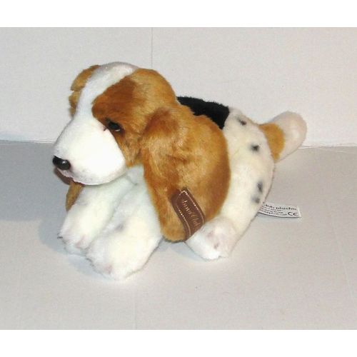 Doudou Chien Basset Anna Club Plush Peluche The Leather Tagline